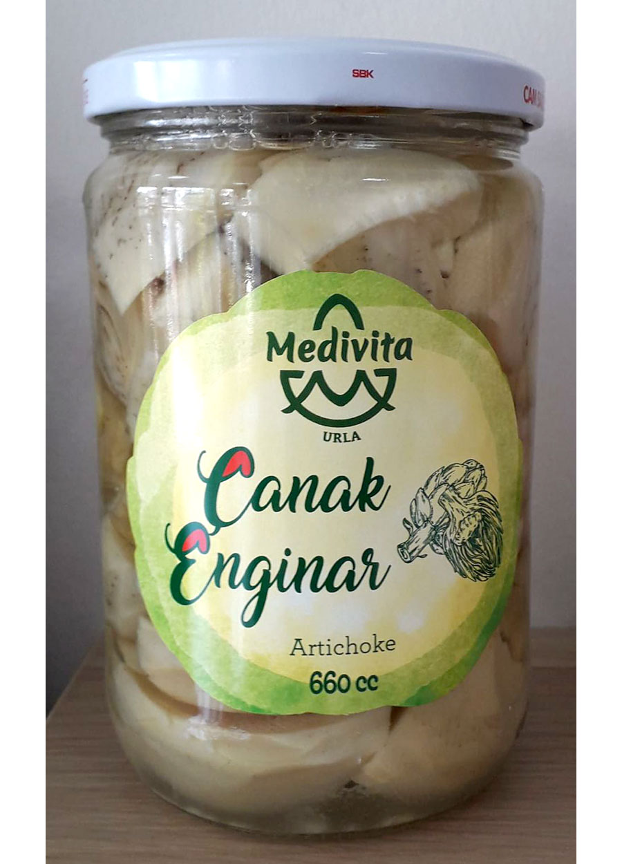 Çanak Enginar Dilimli 660 cc - Medivita Urla