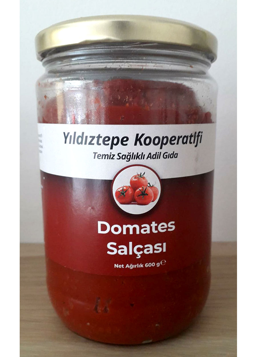 Domates Salçası 600 gr - Yıldıztepe Kooperatifi