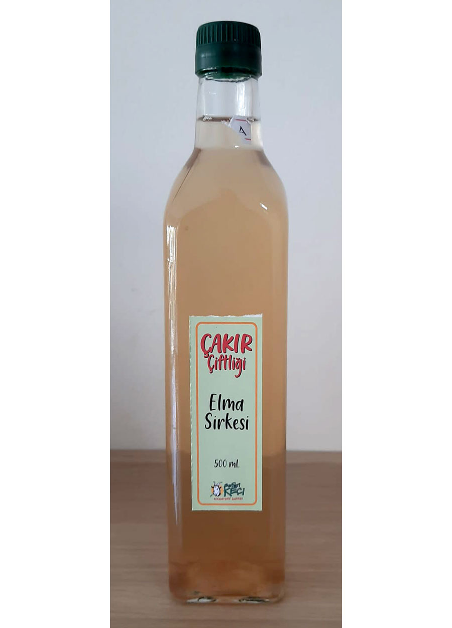 Elma Sirkesi 500 ml - Çakır Çiftliği