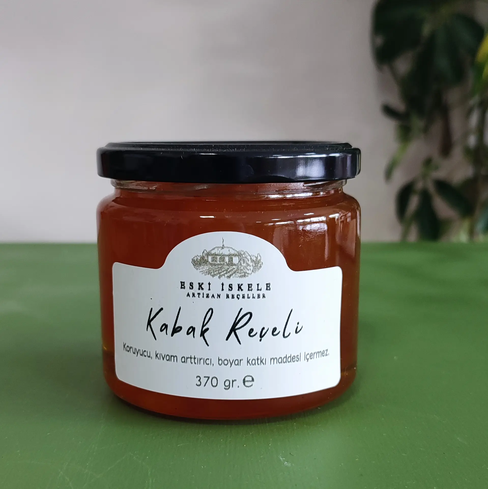 Kireçte Kabak Reçeli-370 gr - Eski İskele Artizan Reçeller