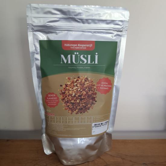 Müsli - üzümlü, fındıklı, fıstıklı - 350 gr.