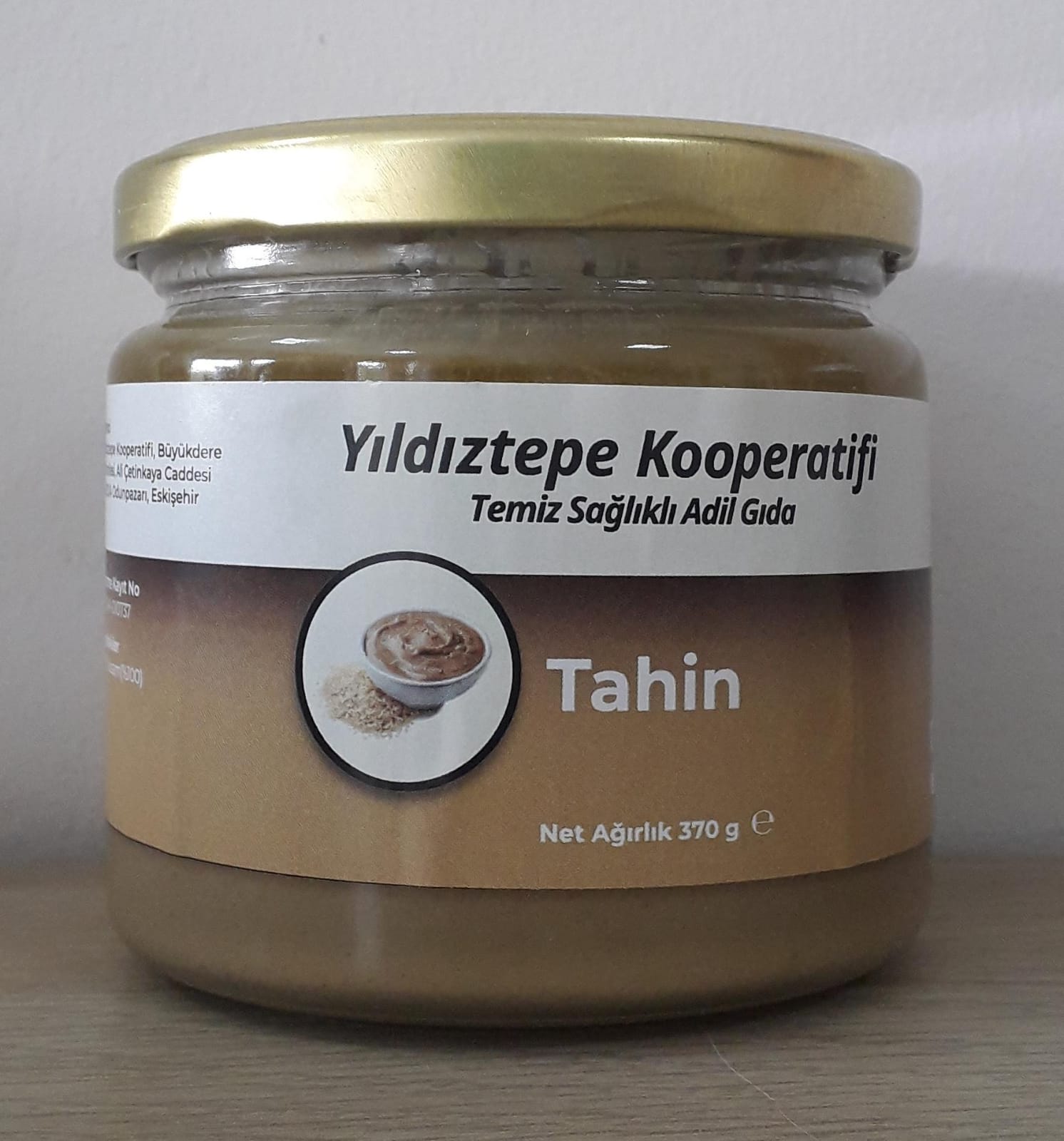 Tahin 350 gr-Eskişehir Yıldıztepe Kooperatifi