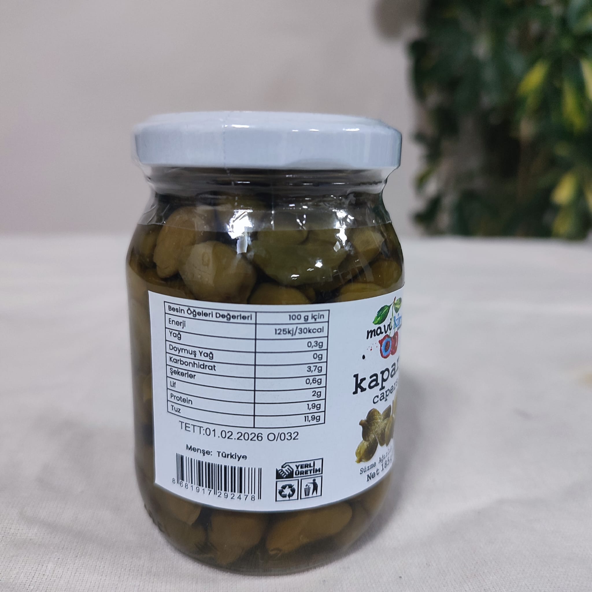 Kapari - Mavi Kiraz - Net: 185 g