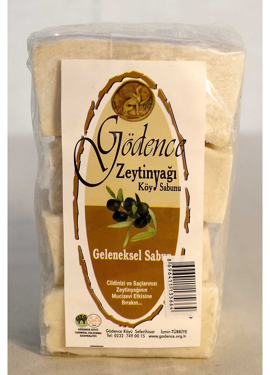 Geleneksel Zeytinyağı Köy Sabunu(4LÜ) 500 gr - Gödence Kooperatifi